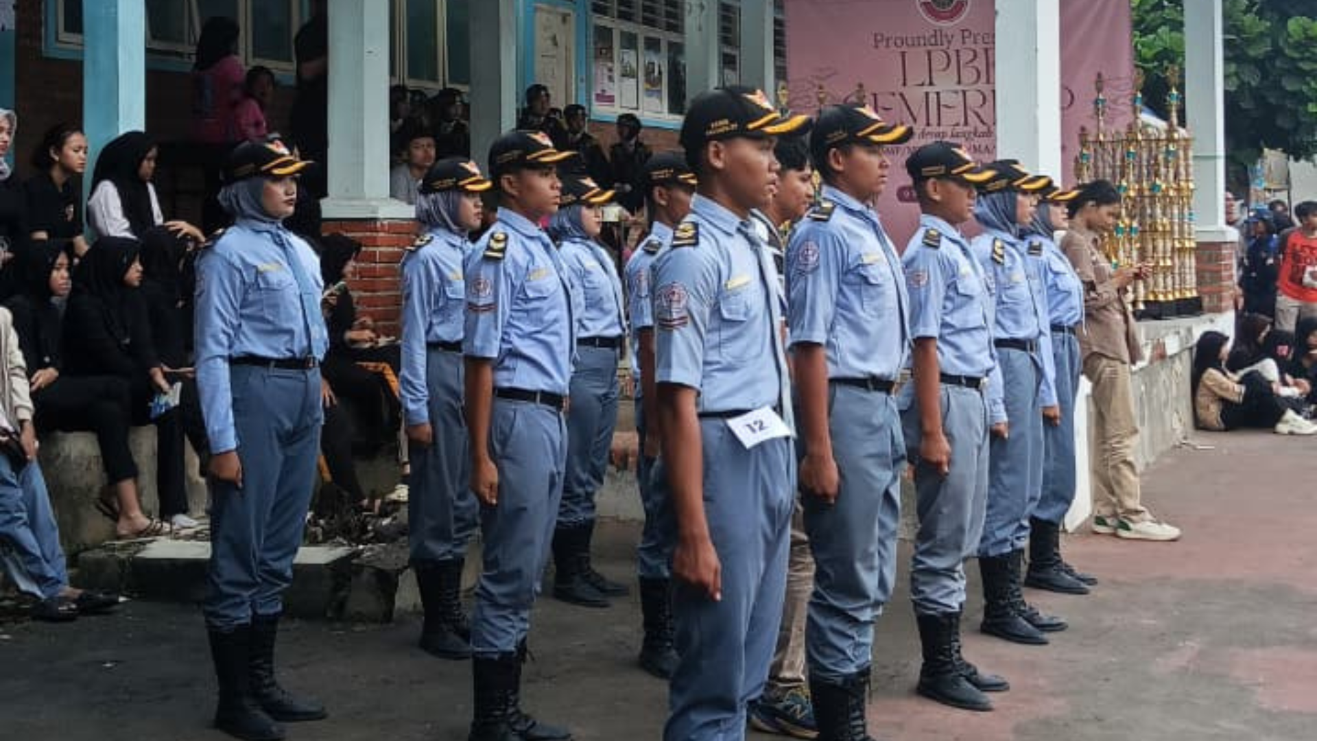 LKBB GEMERLAP Bukti Semangat Juang Tim Paskibra